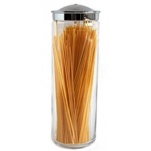 Słoik na spaghetti "Chrome line"